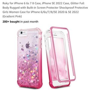 Pink women’s cell phone case